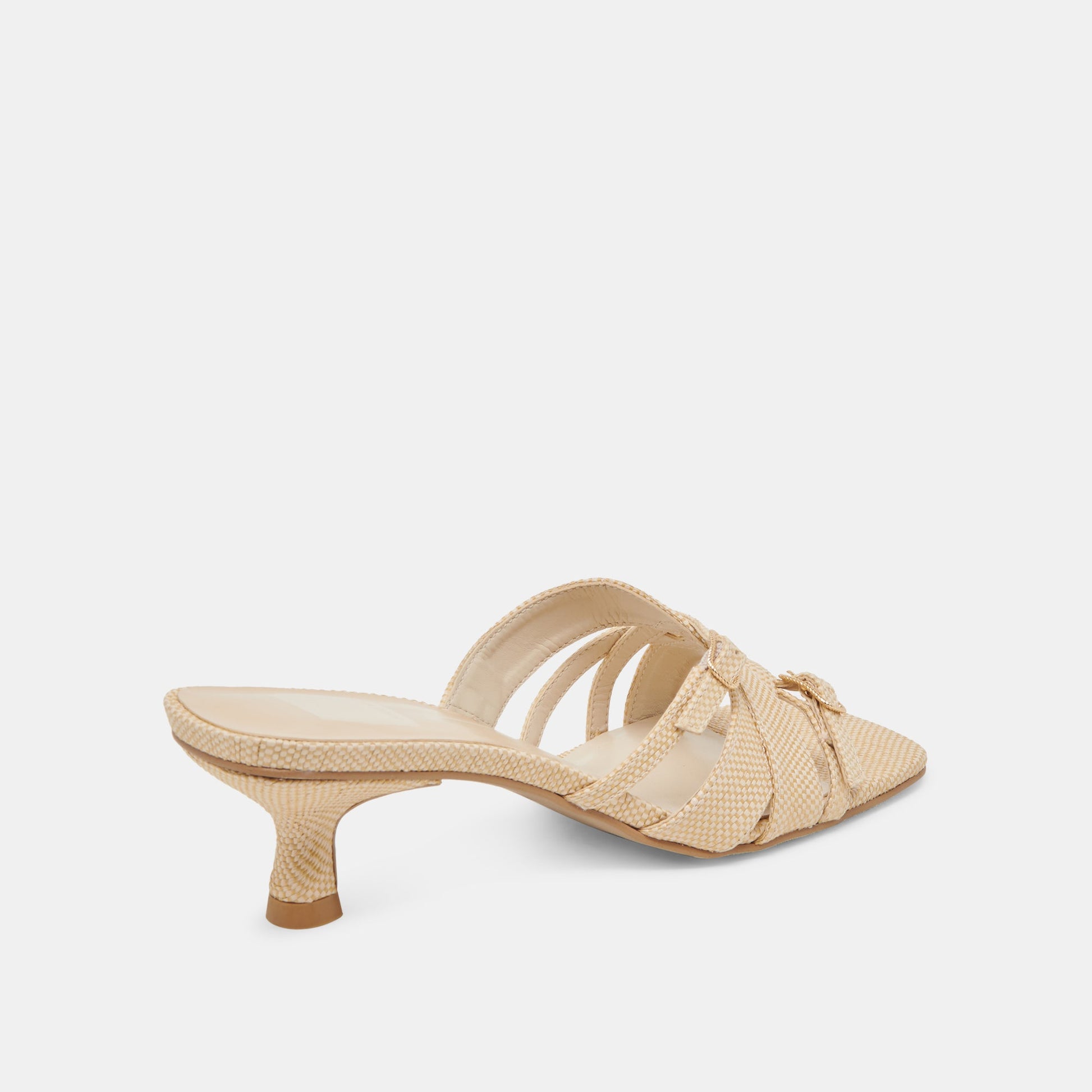 Dolce Vita BRYANT HEELS NATURAL WOVEN RAFFIA