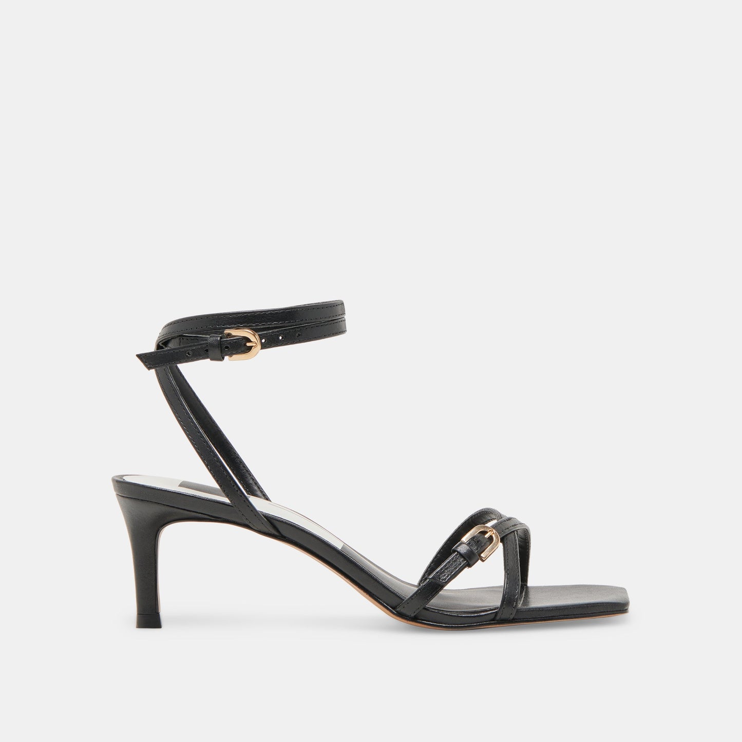 Dolce Vita BAMBY HEELS BLACK LEATHER