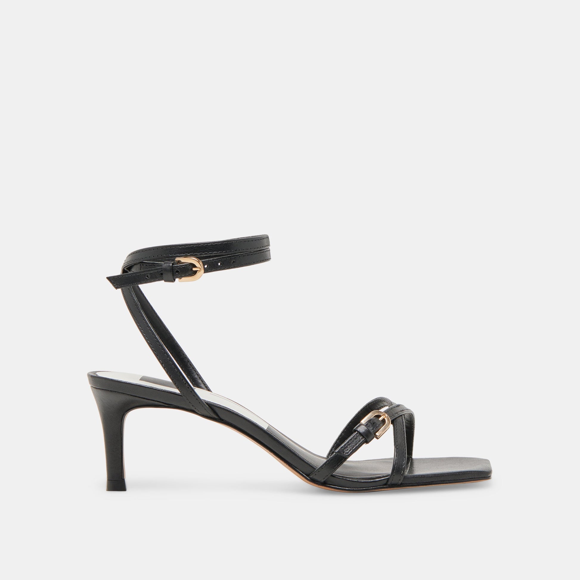 Dolce Vita BAMBY HEELS BLACK LEATHER