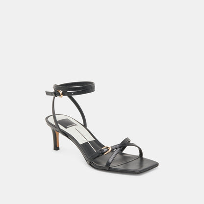 Dolce Vita BAMBY HEELS BLACK LEATHER