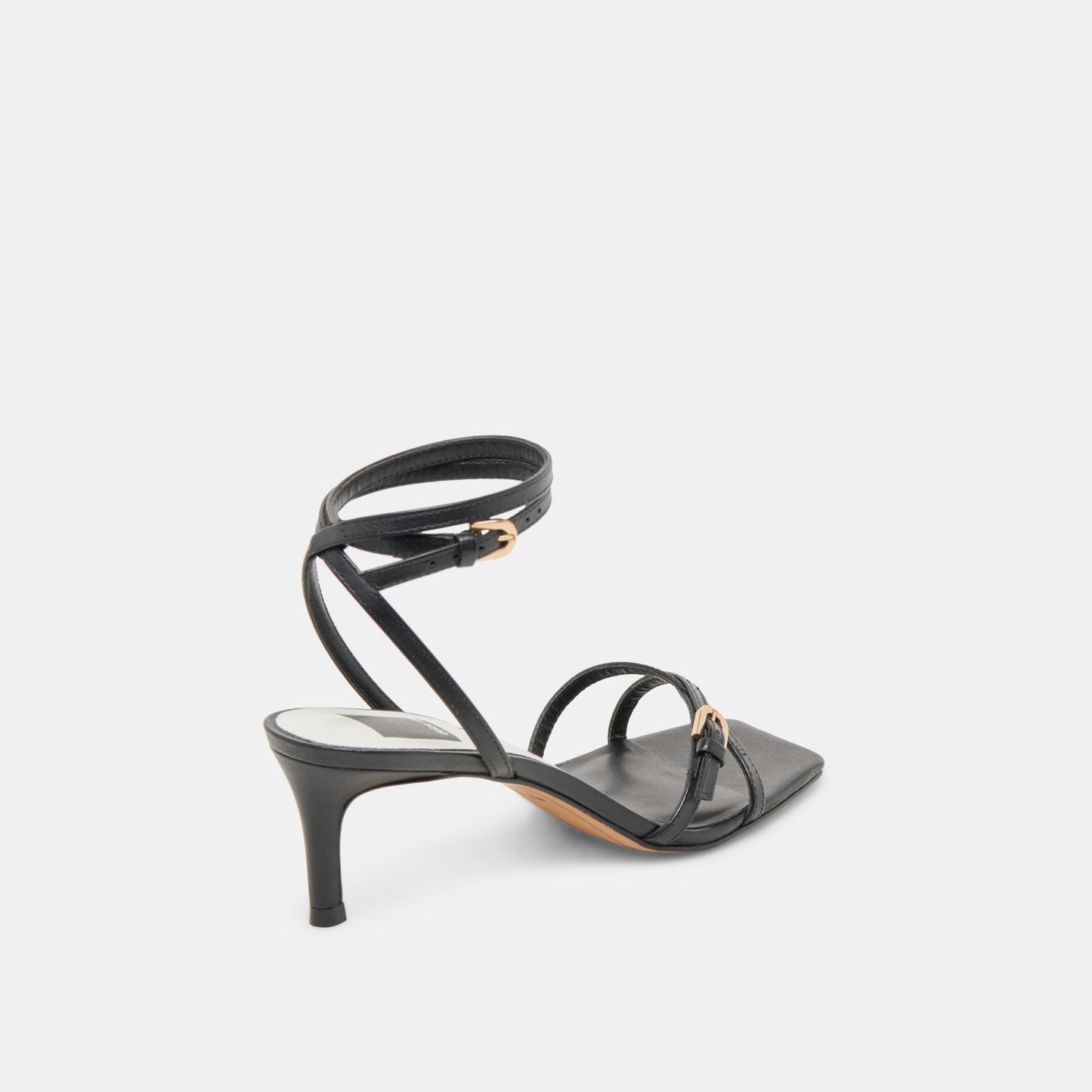Dolce Vita BAMBY HEELS BLACK LEATHER