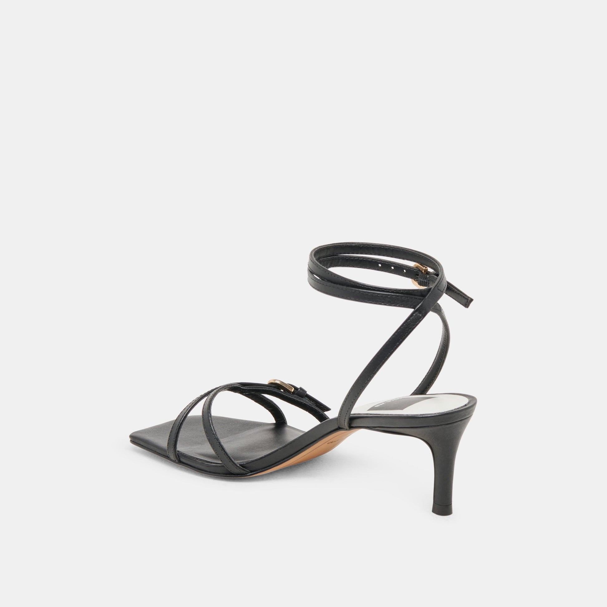 Dolce Vita BAMBY HEELS BLACK LEATHER