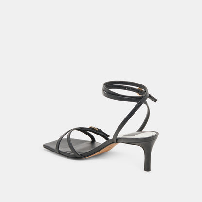 Dolce Vita BAMBY HEELS BLACK LEATHER