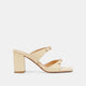 LIGHT YELLOW CRINKLE PATENT