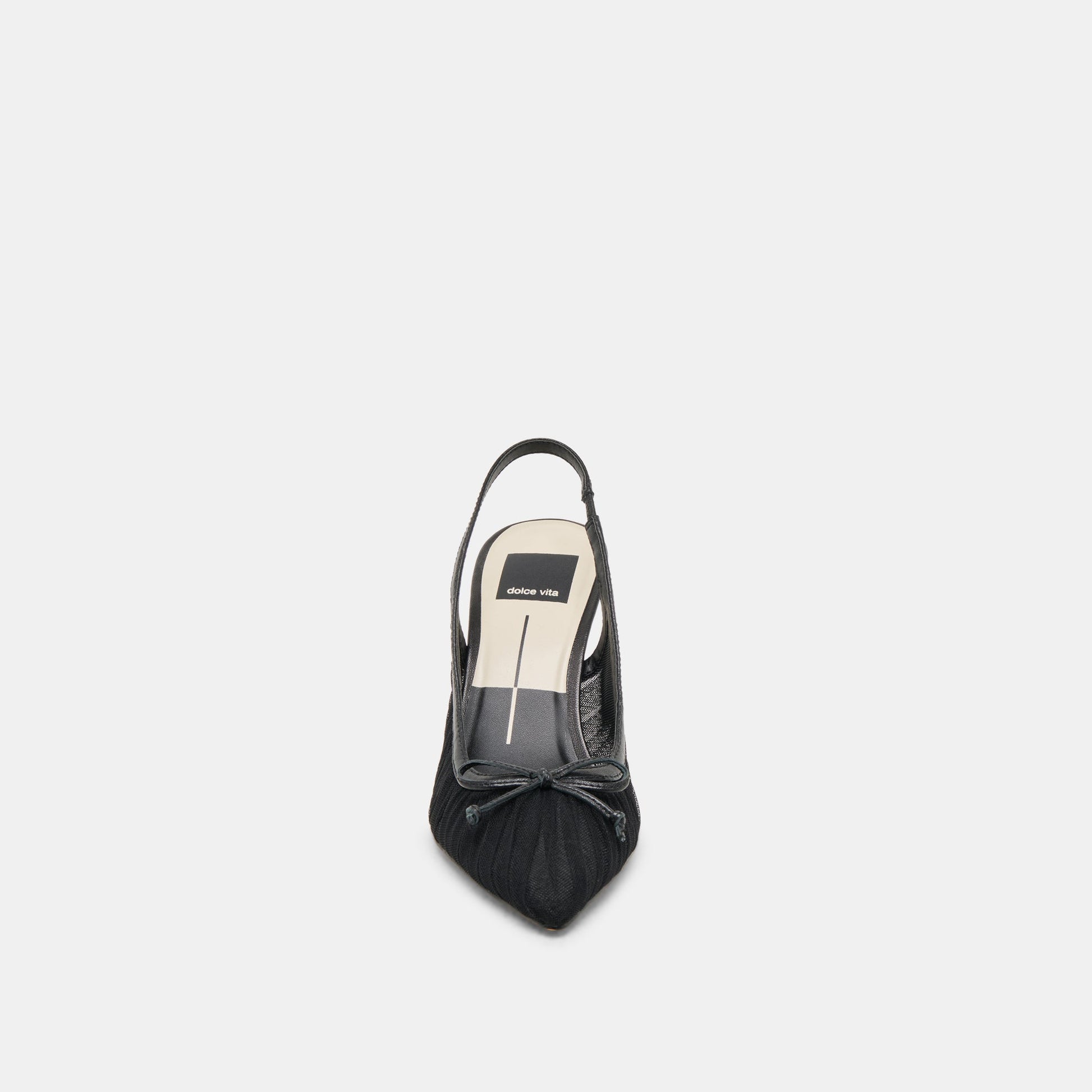 Dolce Vita Yela Black Tulle Heels