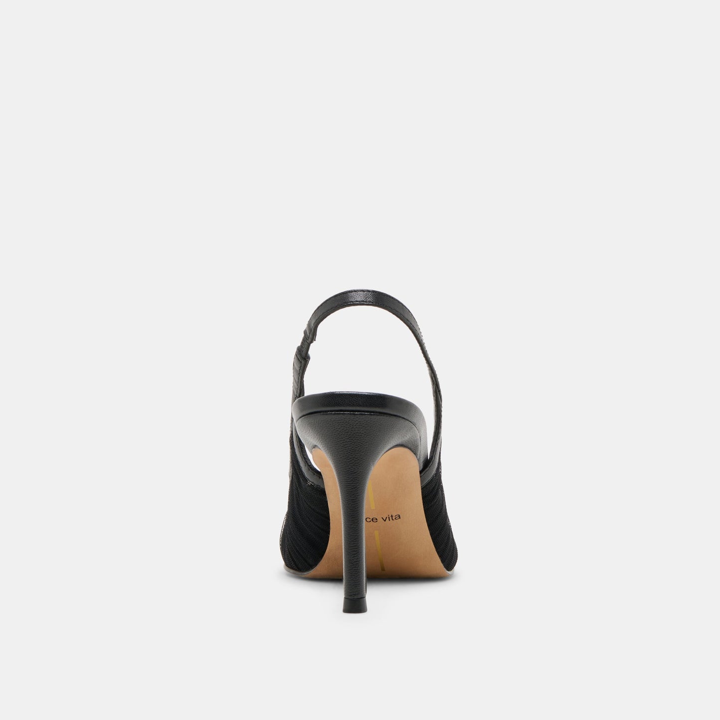 Dolce Vita Yela Black Tulle Heels
