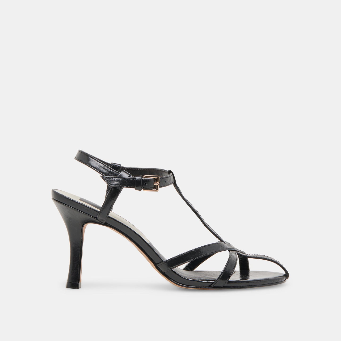 Dolce Vita LIANE HEELS MIDNIGHT CRINKLE PATENT
