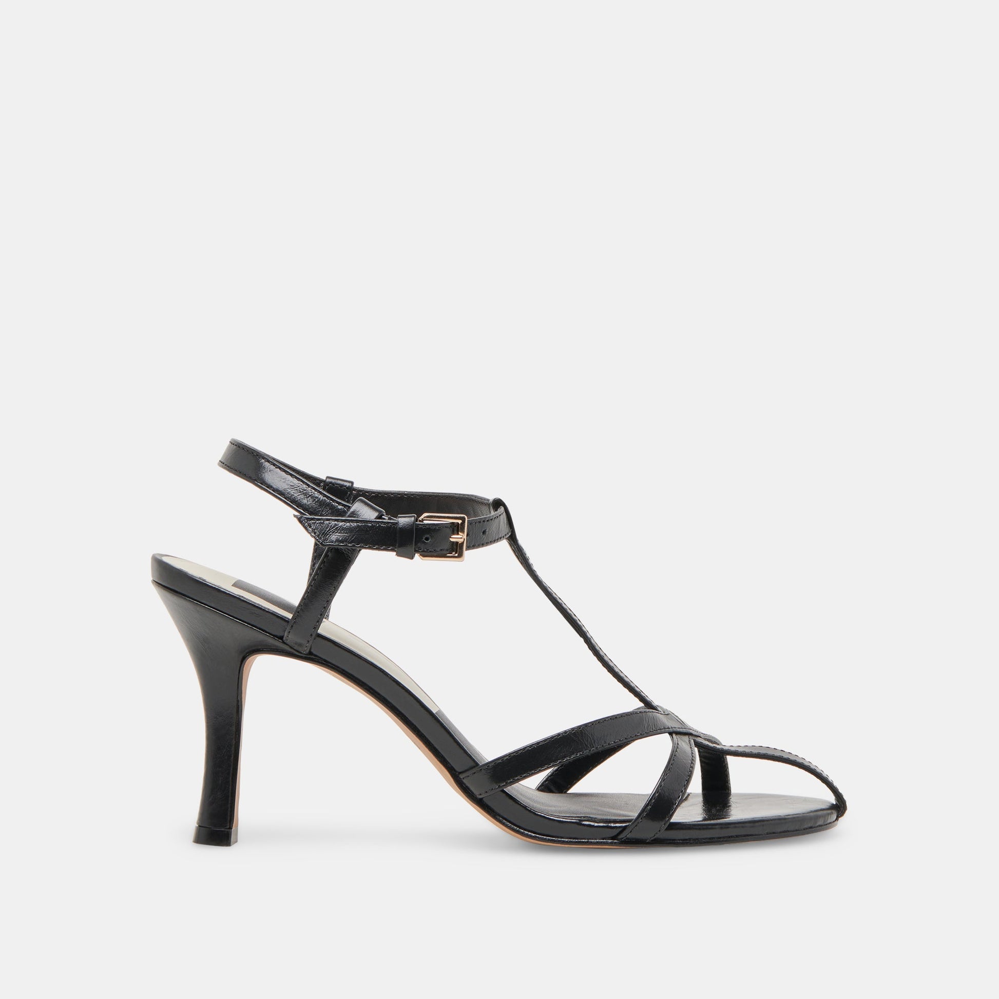 Dolce Vita LIANE HEELS MIDNIGHT CRINKLE PATENT
