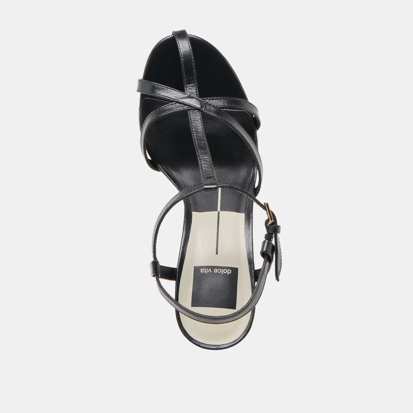 Dolce Vita LIANE HEELS MIDNIGHT CRINKLE PATENT