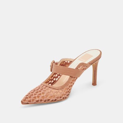 Dolce Vita KEEKEE HEELS SADDLE WOVEN RAFFIA