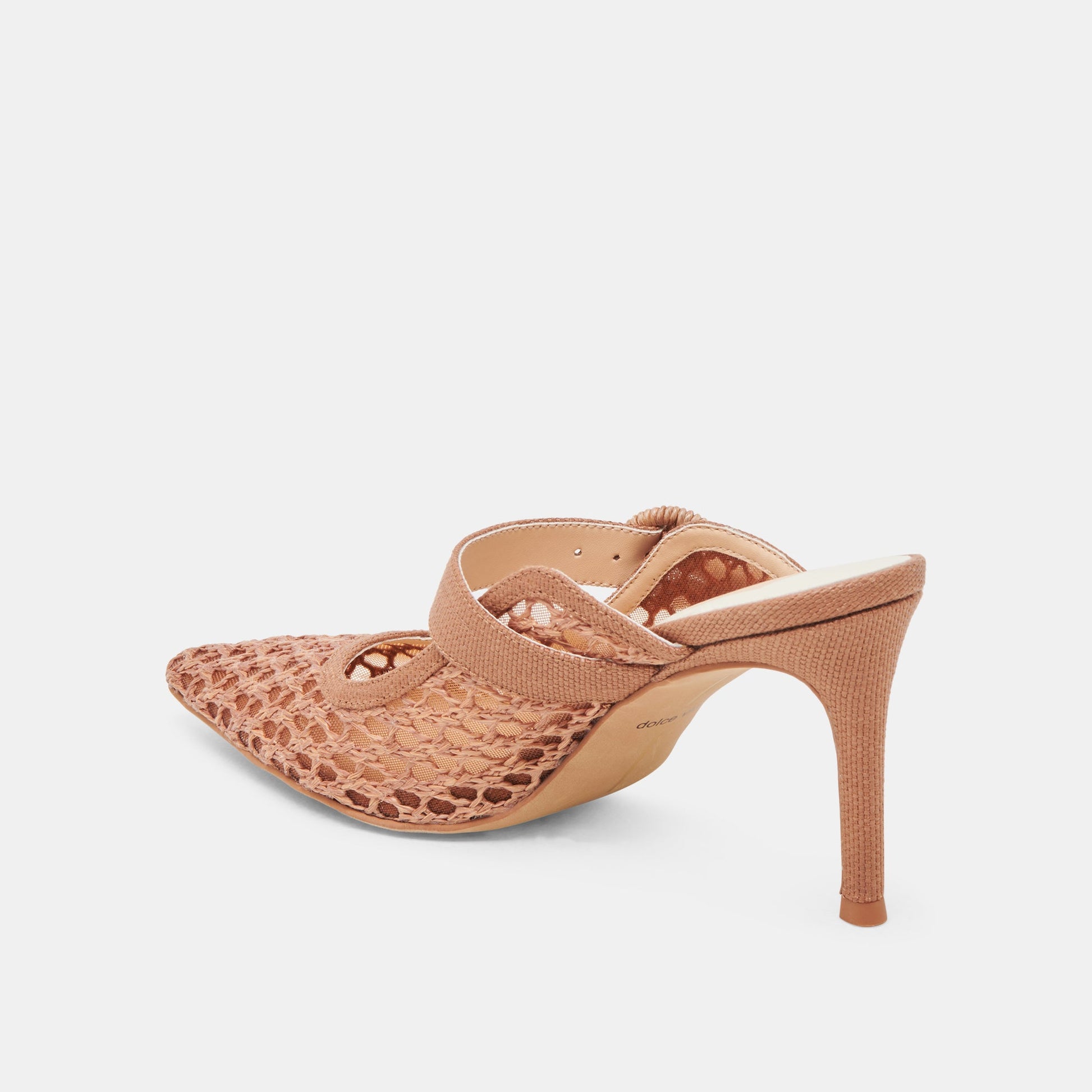 Dolce Vita KEEKEE HEELS SADDLE WOVEN RAFFIA