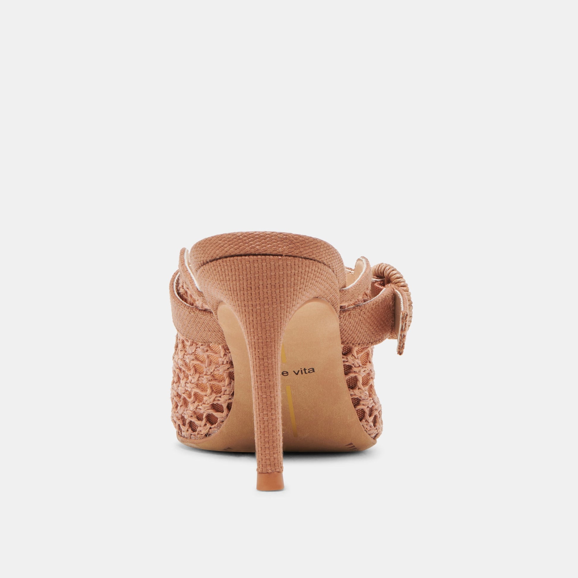 Dolce Vita KEEKEE HEELS SADDLE WOVEN RAFFIA