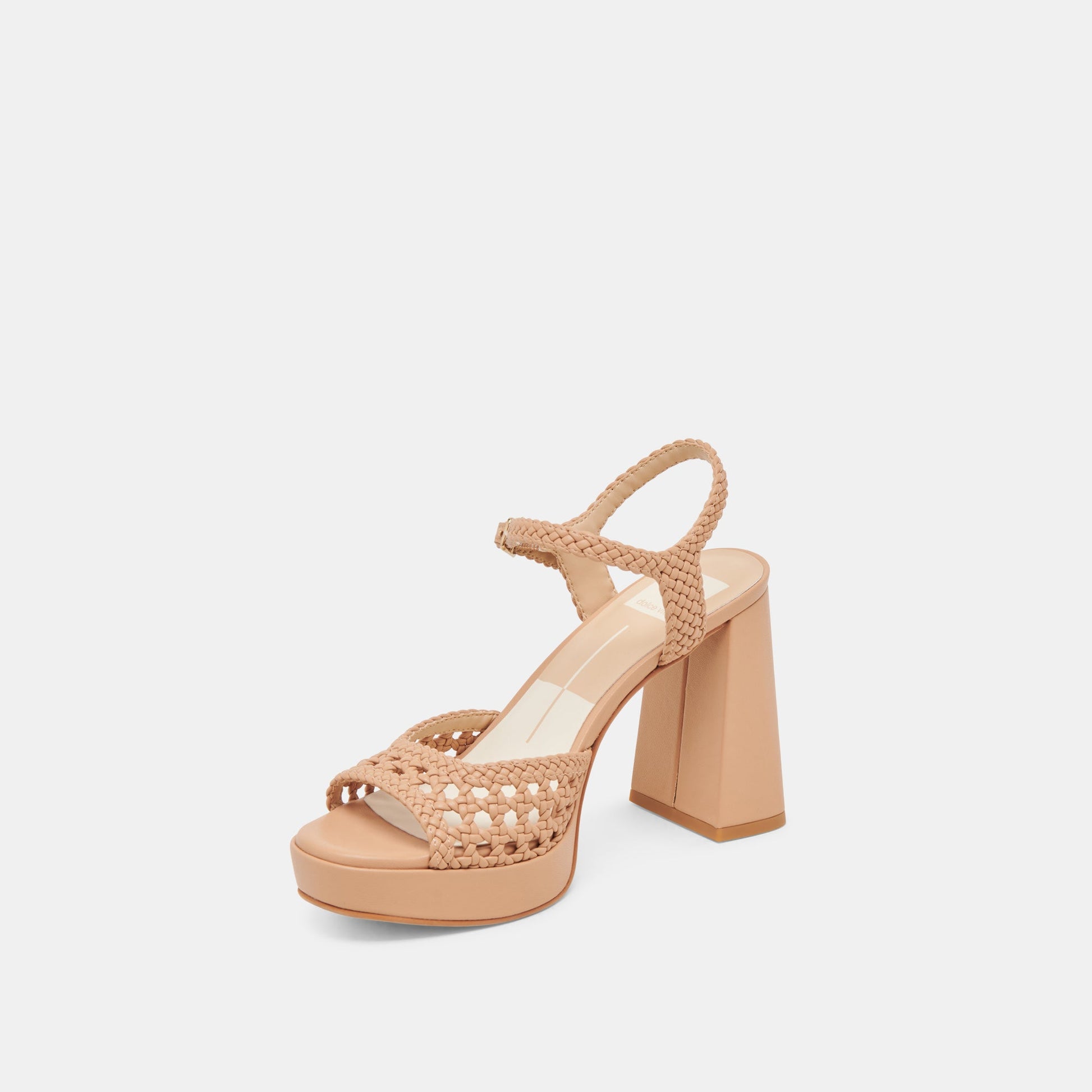 Dolce Vita PEYTEN WIDE HEELS CAFE WOVEN STELLA