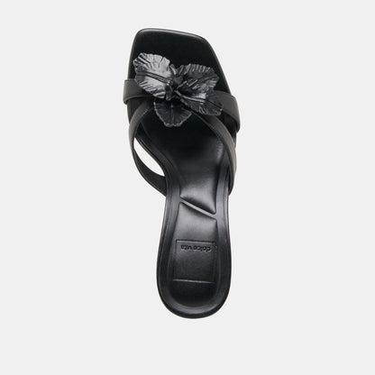 Dolce Vita Nikil Black Leather Heels