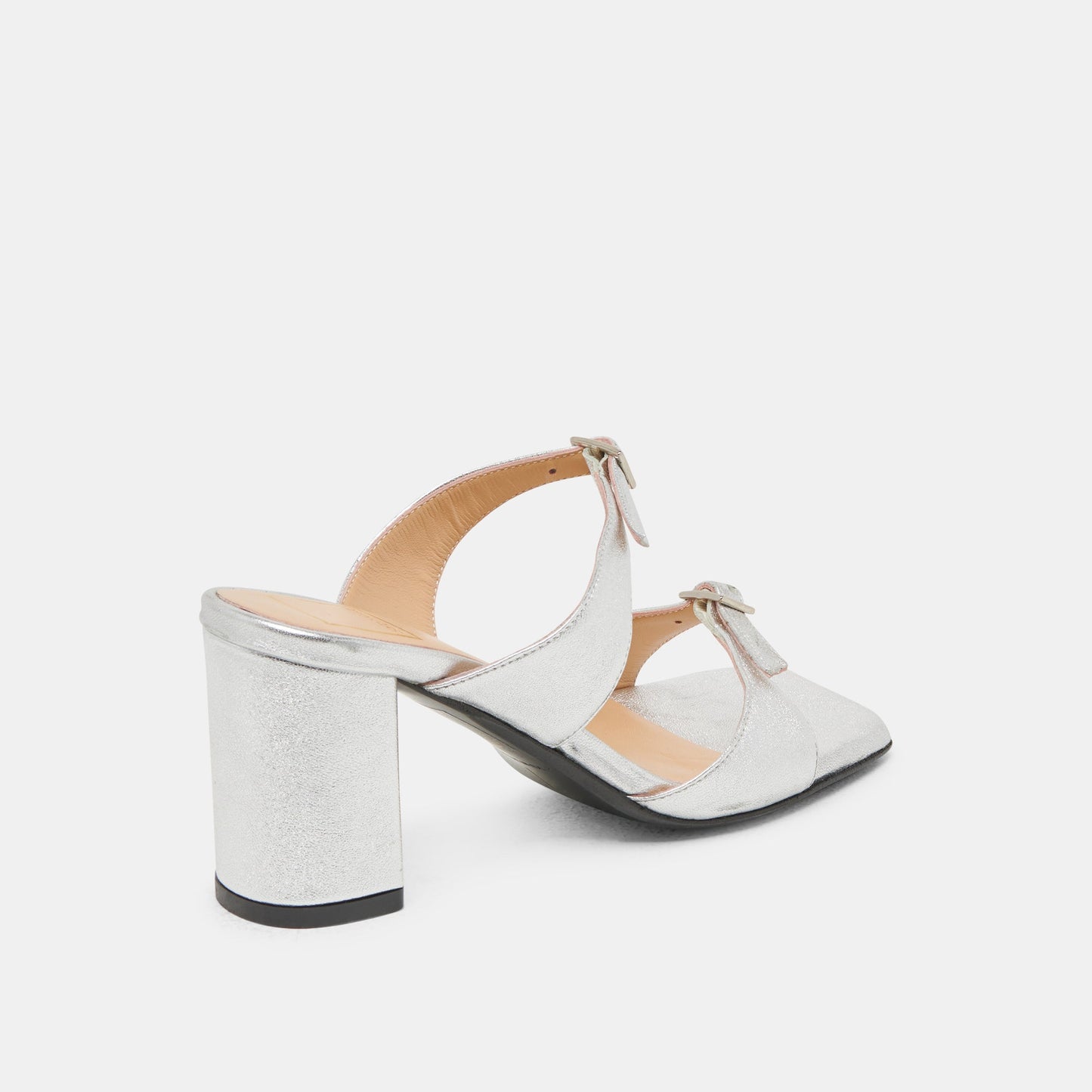 Dolce Vita SHANE HEELS SILVER METALLIC LEATHER