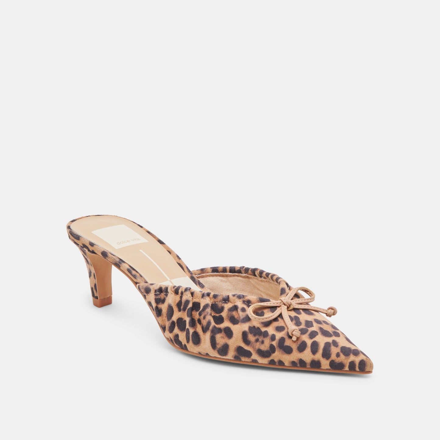 Dolce Vita KAIRI MID HEELS DK LEOPARD SUEDE