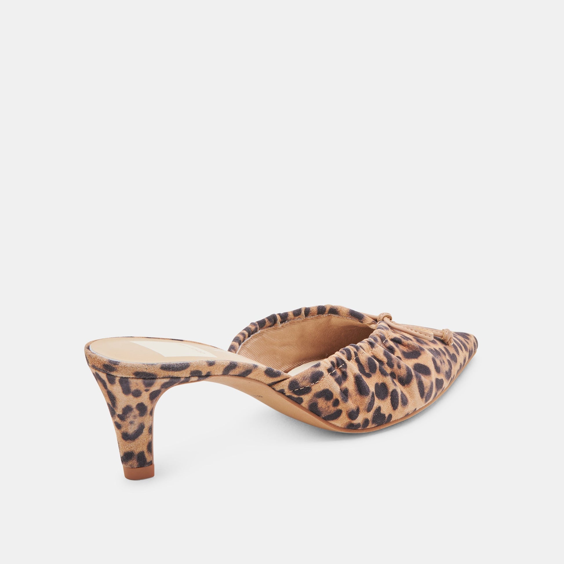 Dolce Vita KAIRI MID HEELS DK LEOPARD SUEDE