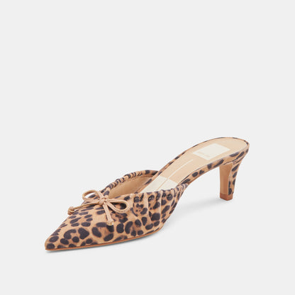 Dolce Vita KAIRI MID HEELS DK LEOPARD SUEDE