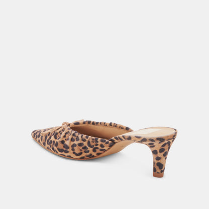 Dolce Vita KAIRI MID HEELS DK LEOPARD SUEDE