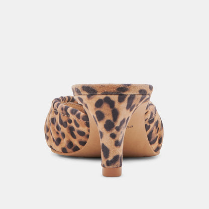 Dolce Vita KAIRI MID HEELS DK LEOPARD SUEDE