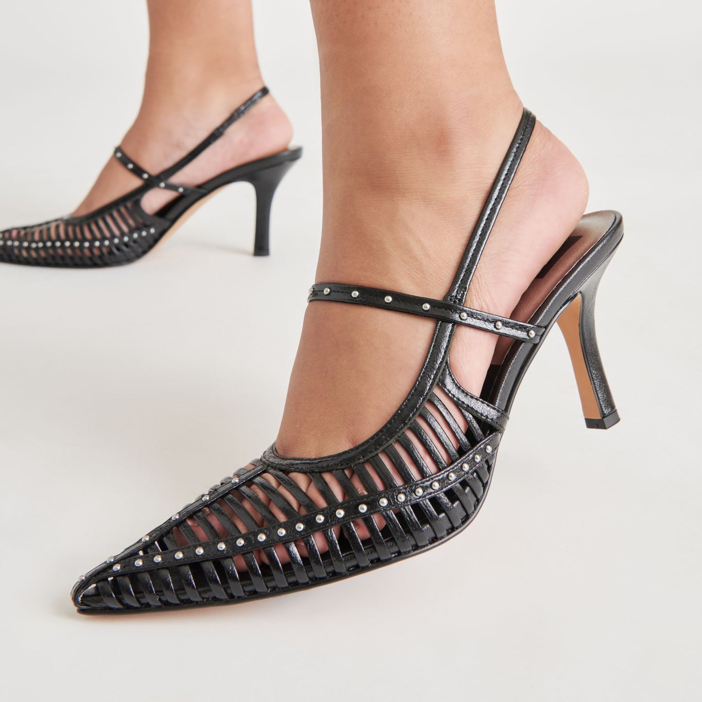 Dolce Vita HENSAL HEELS MIDNIGHT CRINKLE PATENT