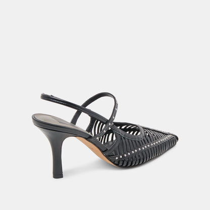 Dolce Vita HENSAL HEELS MIDNIGHT CRINKLE PATENT