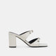OFF WHITE CRINKLE PATENT