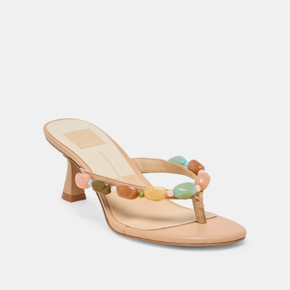 Dolce Vita Daksie Cafe Leather Heels