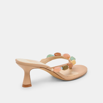 Dolce Vita Daksie Cafe Leather Heels