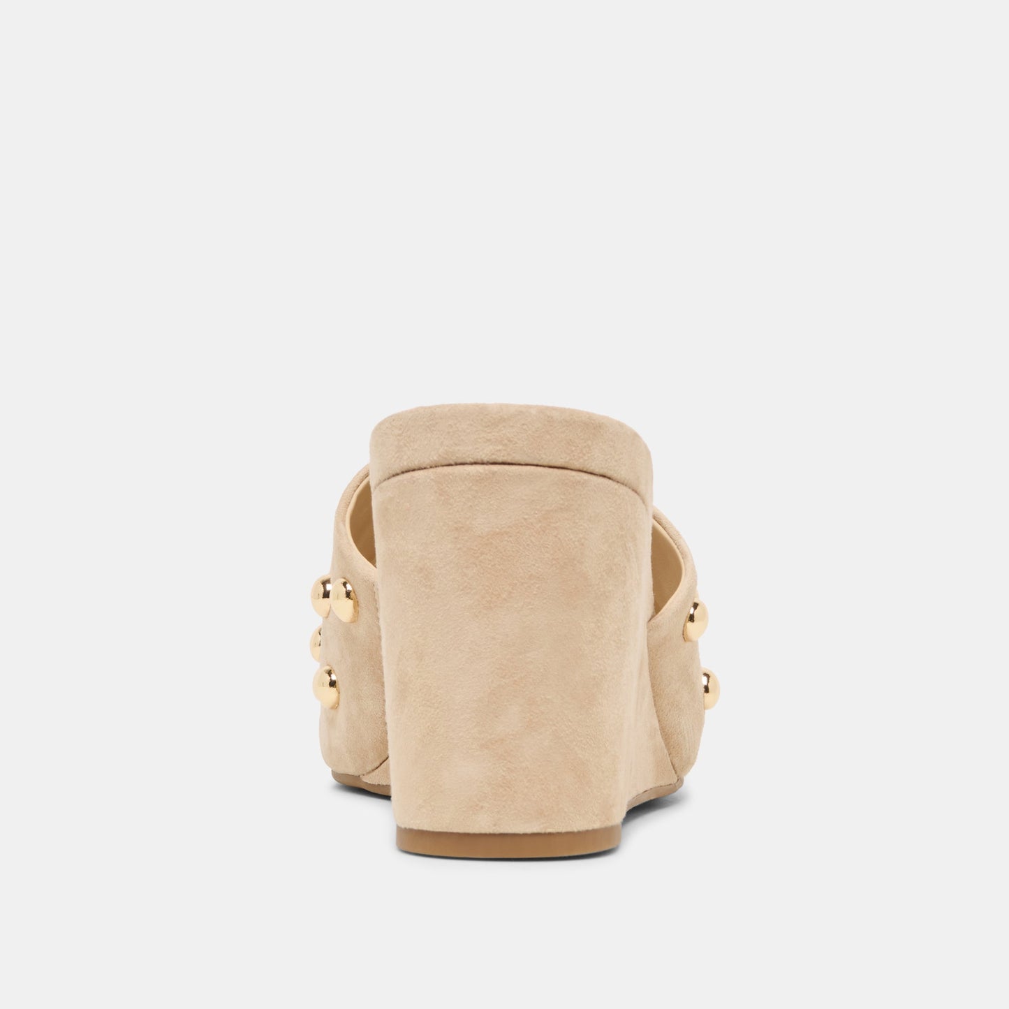 Dolce Vita Holta Stud Camel Suede Wedges