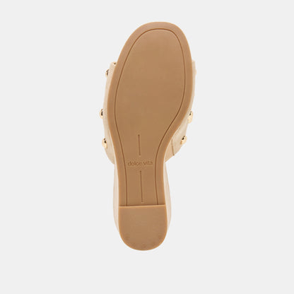 Dolce Vita Holta Stud Camel Suede Wedges