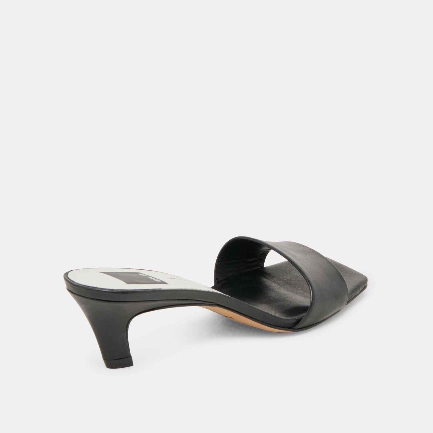 Dolce Vita Rexa Black Leather Heels