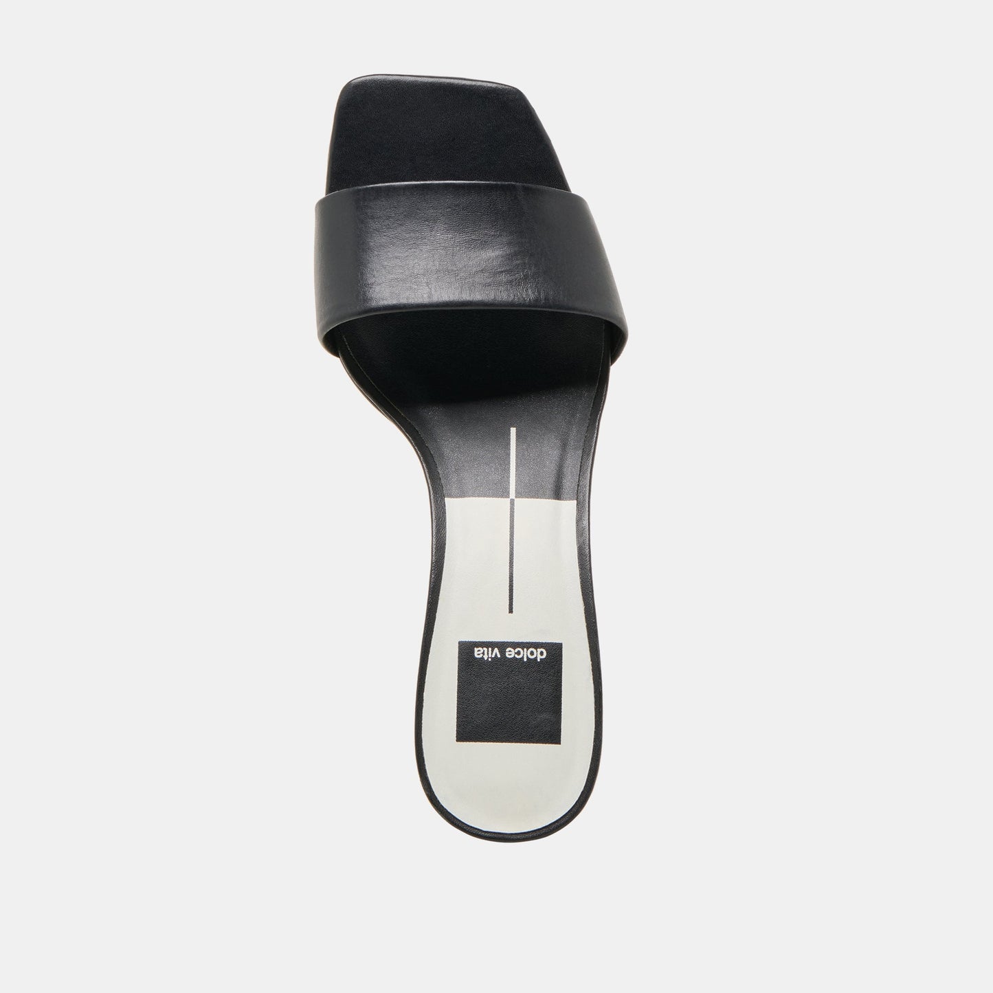 Dolce Vita Rexa Black Leather Heels