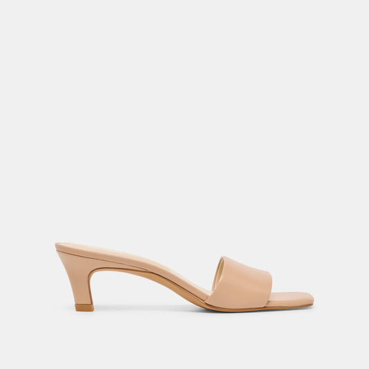 Dolce Vita Rexa Light Tan Leather Heels