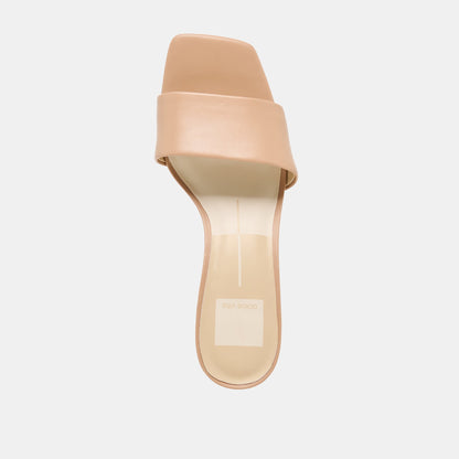 Dolce Vita Rexa Light Tan Leather Heels