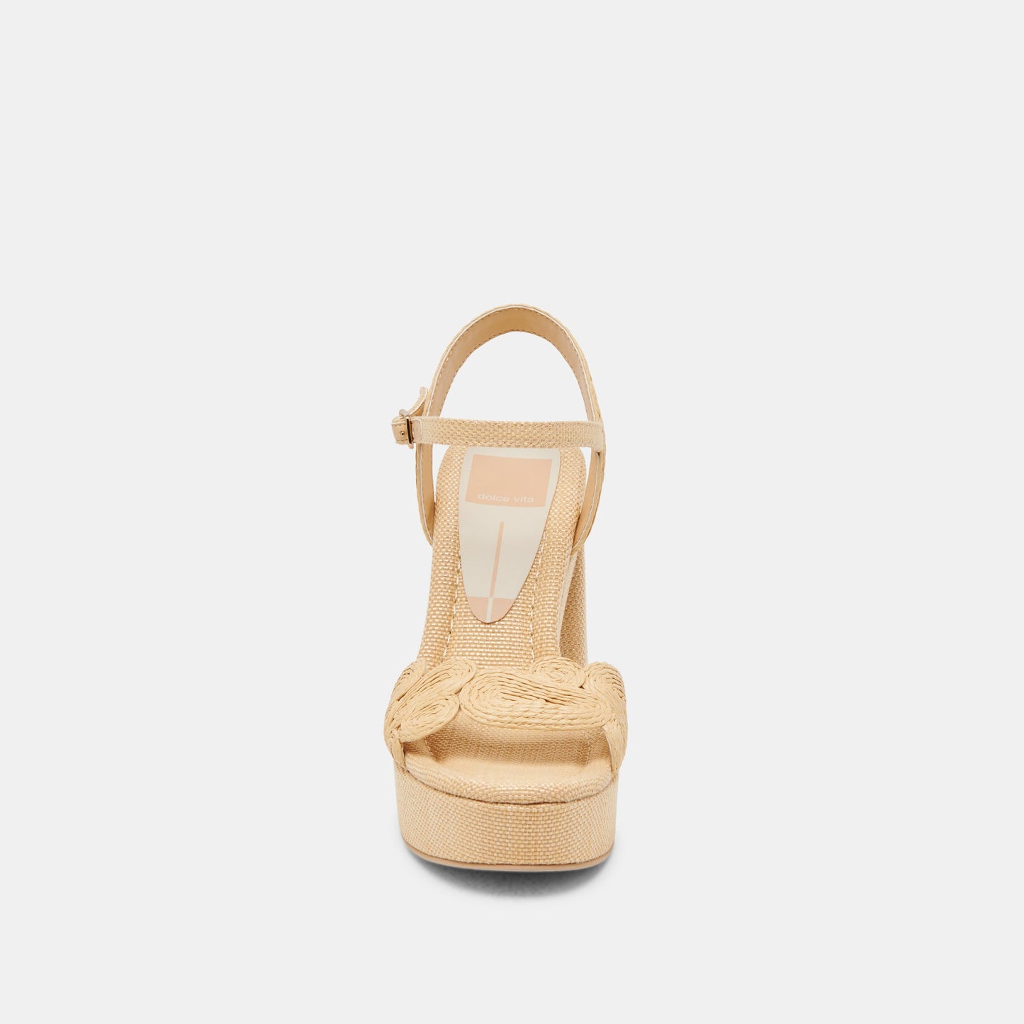 Dolce Vita TINAYA HEELS LT NATURAL RAFFIA