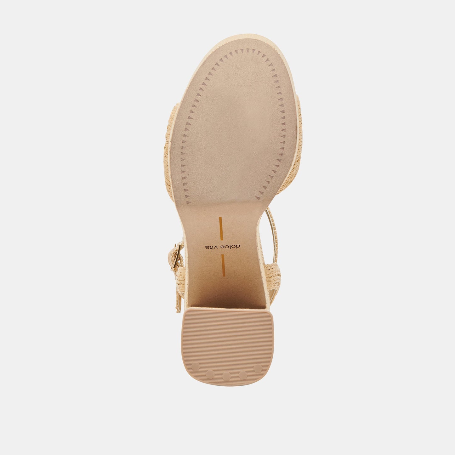 Dolce Vita TINAYA HEELS LT NATURAL RAFFIA