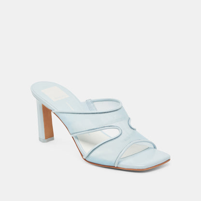 Dolce Vita Gitel Ice Blue Mesh Heels