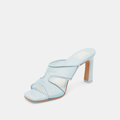 Dolce Vita Gitel Ice Blue Mesh Heels