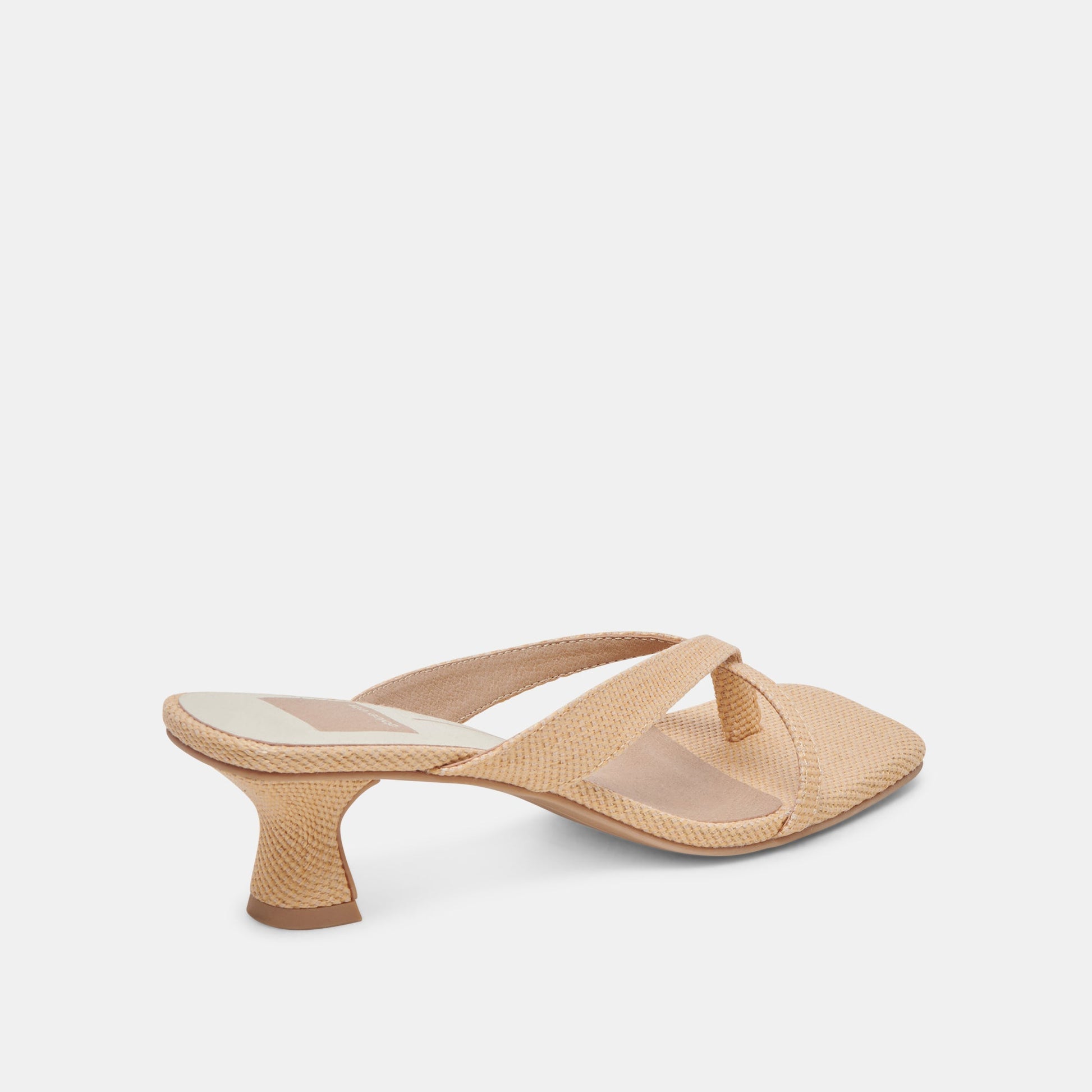Dolce Vita Brevel Natural Raffia Heels