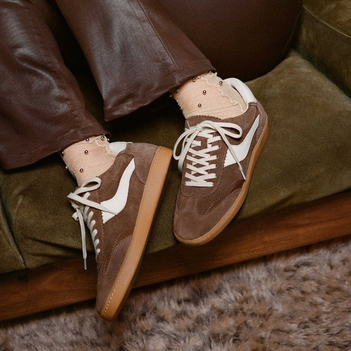 Dolce Vita NOTICE SNEAKERS DK BROWN SUEDE