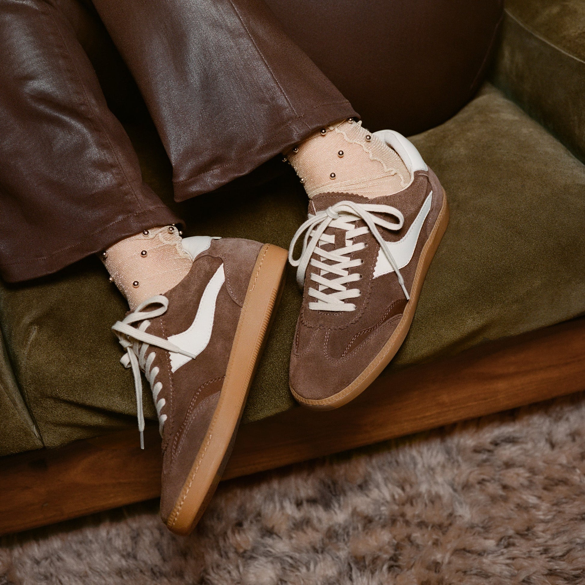 Dolce Vita NOTICE SNEAKERS DK BROWN SUEDE