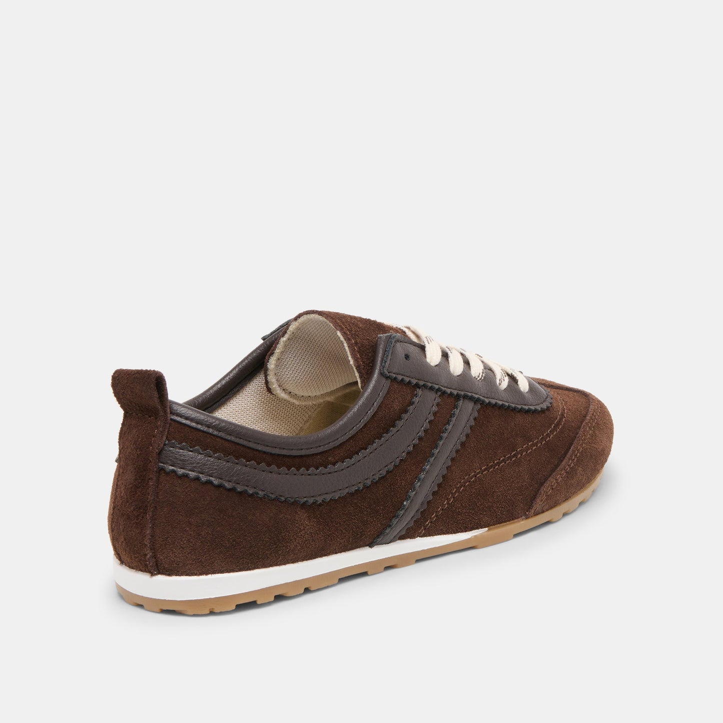 Dolce Vita Viper Dk Brown Suede Sneakers