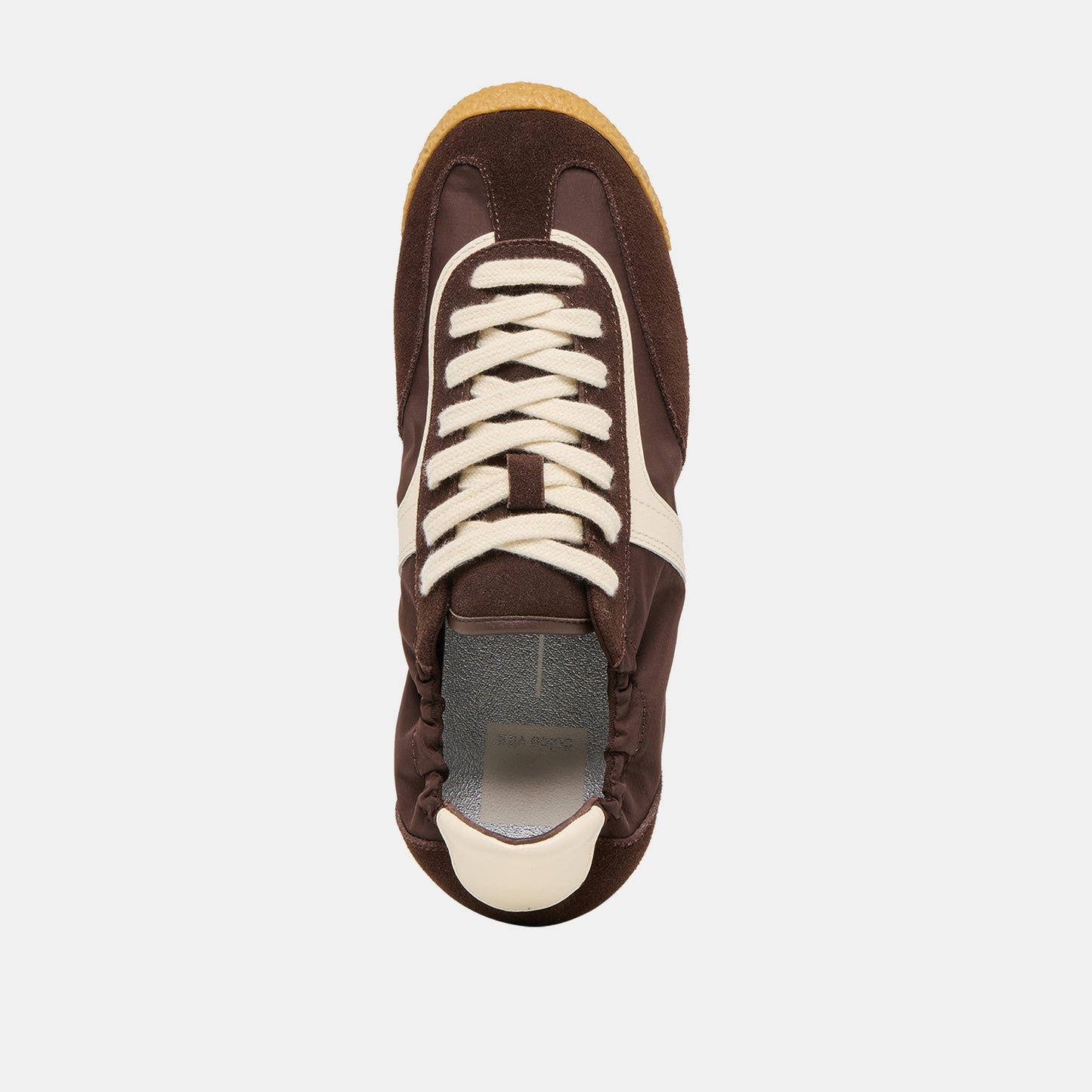 Dolce Vita Sariya Dk Brown Nylon Sneakers