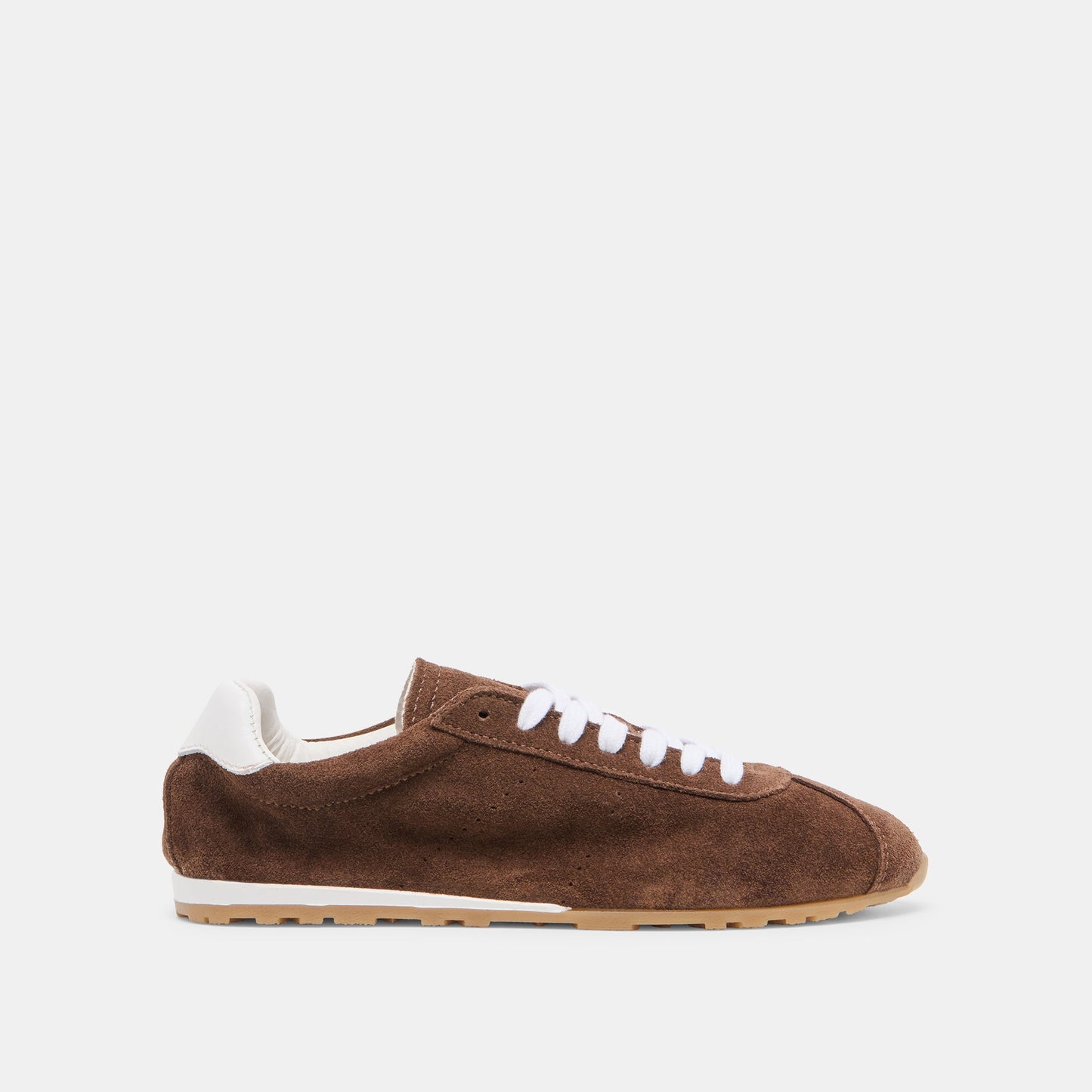 Dolce Vita Serina Dk Brown Suede Sneakers