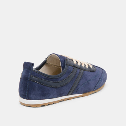 Dolce Vita Viper Navy Suede Sneakers