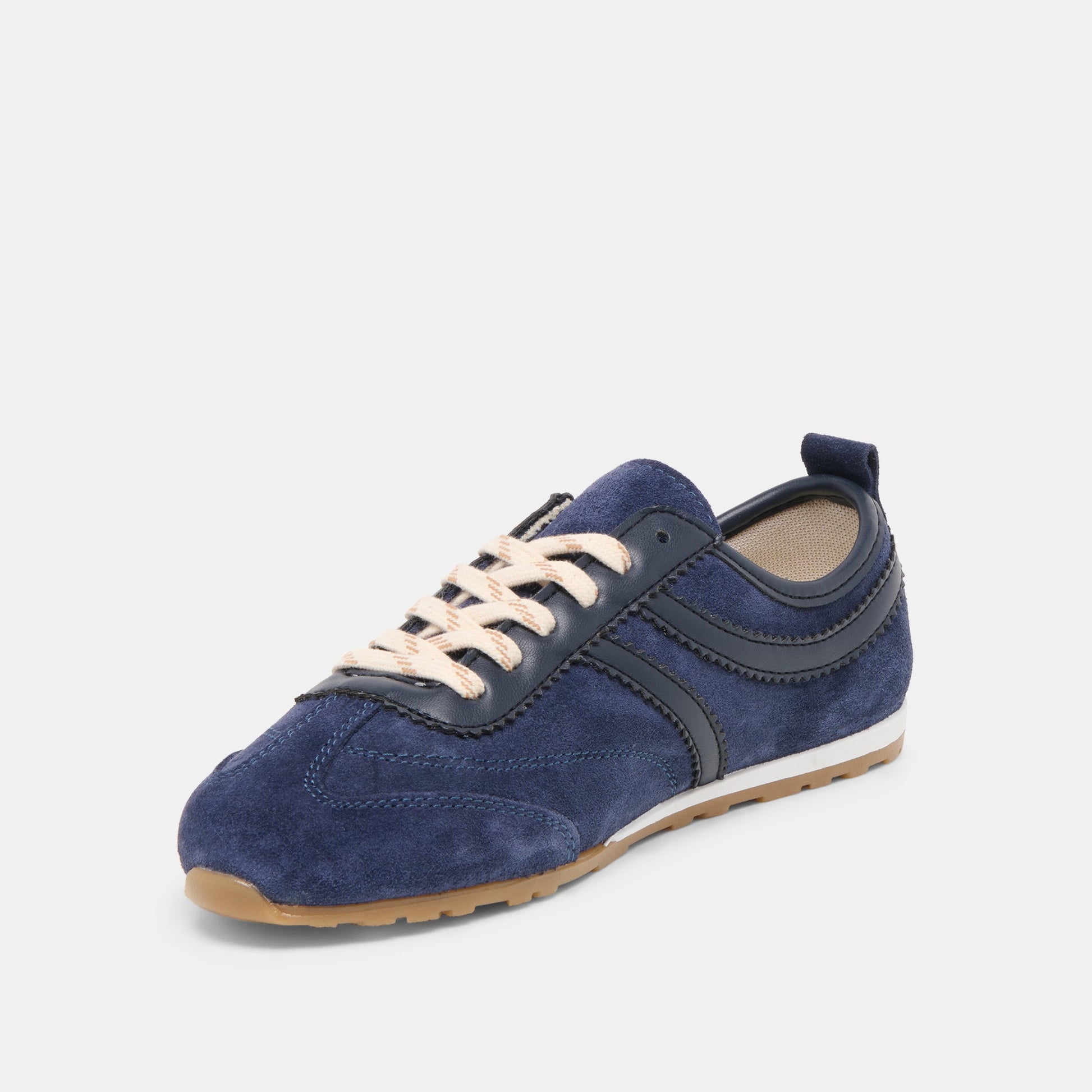 Dolce Vita Viper Navy Suede Sneakers