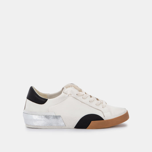 Dolce Vita ZINA SNEAKERS WHITE BLACK LEATHER
