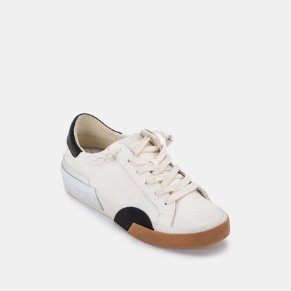 Dolce Vita ZINA SNEAKERS WHITE BLACK LEATHER