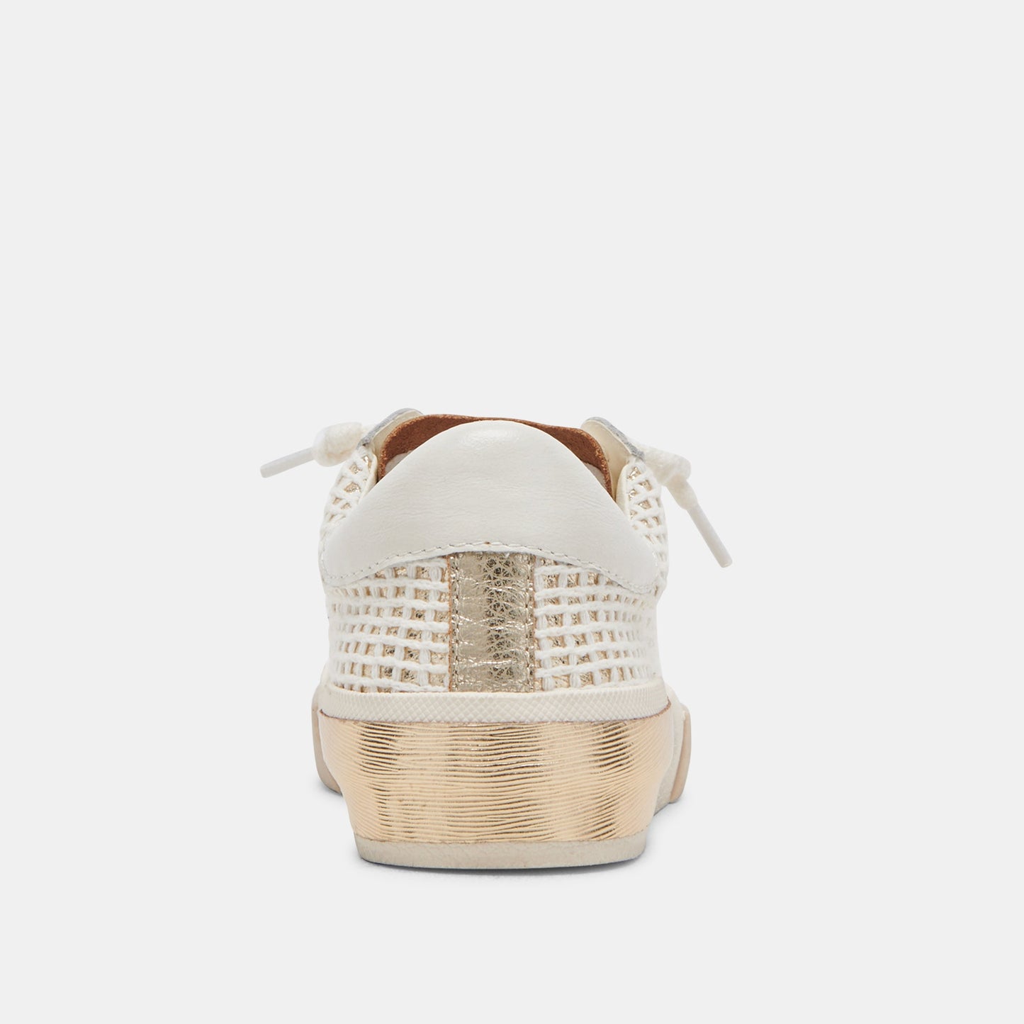 Dolce Vita ZINA SNEAKERS BONE GOLD WOVEN